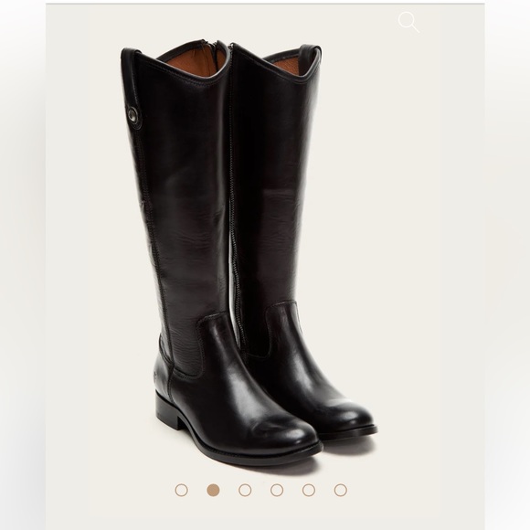 🔵 Frye Melissa Button Tab High boots - Picture 3 of 12